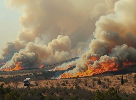Southern Spain Wildfires Claim Twelve Lives Amid Catastrophic Blaze