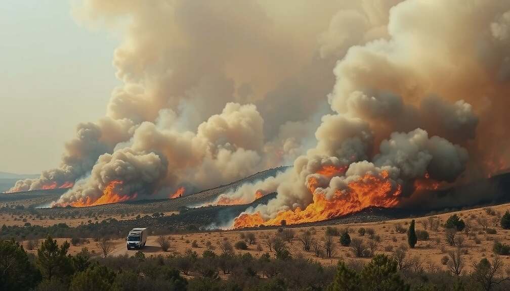 Southern Spain Wildfires Claim Twelve Lives Amid Catastrophic Blaze