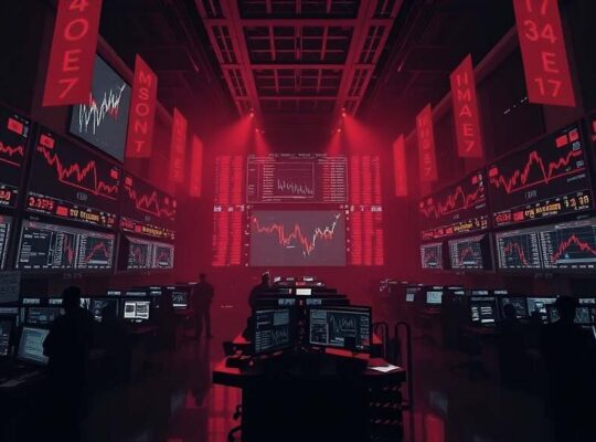 German Stock Market Dips Amid Inflation Fears and Tech Earnings Divergence