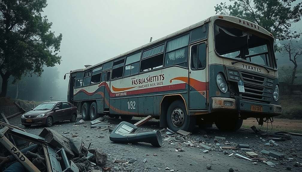 Overcrowded Bus Plunges into Gorge, Killing Dozens in Southwest Pakistan Tragedy