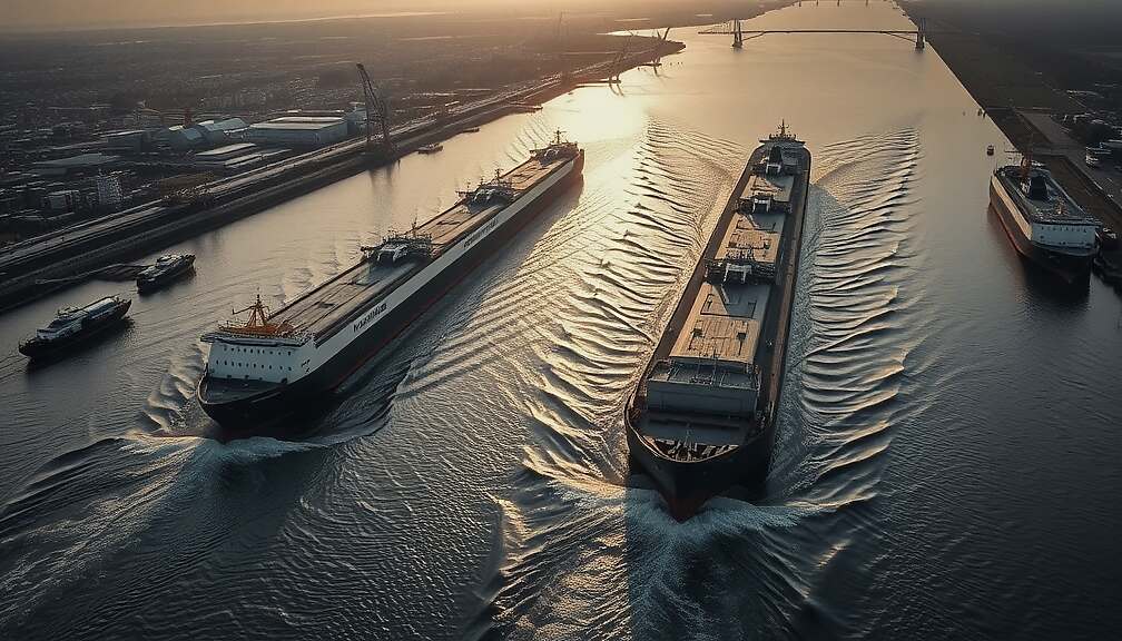 Low Water Crisis Fuels Call for Accelerated Expansion of German Waterways