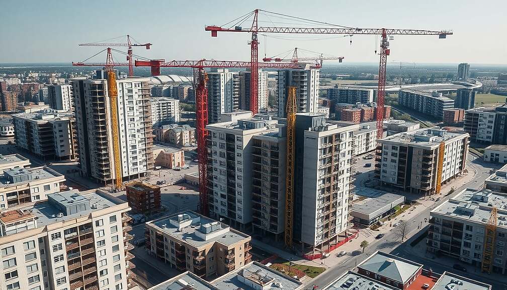 German Housing Market Sees Significant Approval Increase for New Apartment Construction in May