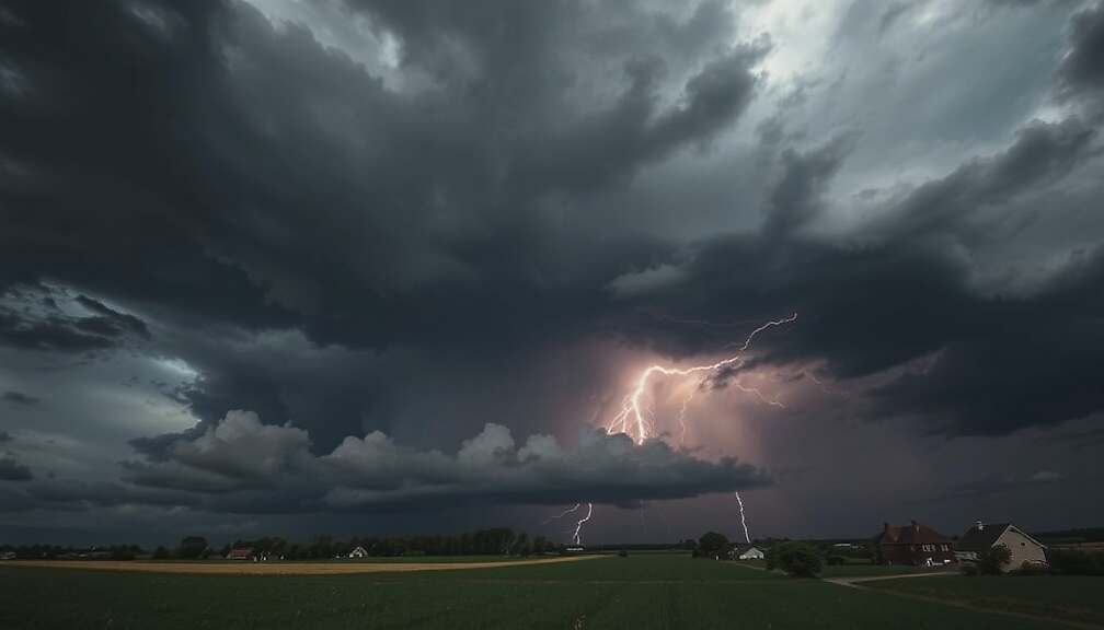 Heavy Storm Warning: Severe Thunderstorms Threaten Southern and Eastern Germany with Flooding and Hail