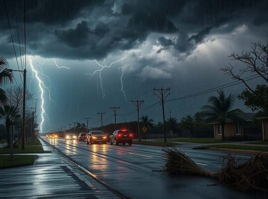 Severe Thunderstorm Warning Issued for Germany's East and South Amid Flooding and Hail Threats