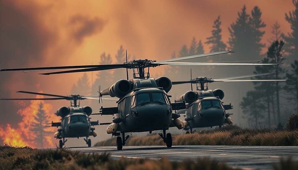 German Military Deploys Assets to Aid France's Battling Wildfires in Southwestern Region