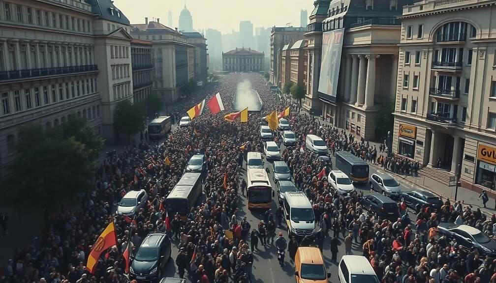 Massive Anti-AfD Protests Disrupt Erfurt Party Congress, Anticipating 50,000 Demonstrators