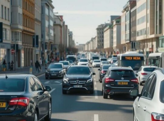 German Traffic Accounts for a Fifth of Energy Use Amid Reliance on Fossil Fuels and E-mobility Growth