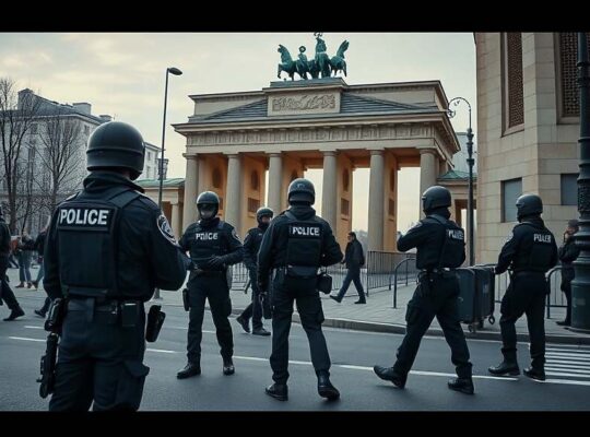 Berlin Warns Federal Government of Police Cuts if Security Funding is Not Increased