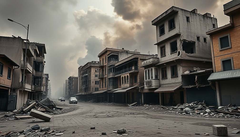 Explosions Rocks Damascus During Macron's State Visit Amid High-Security Concerns
