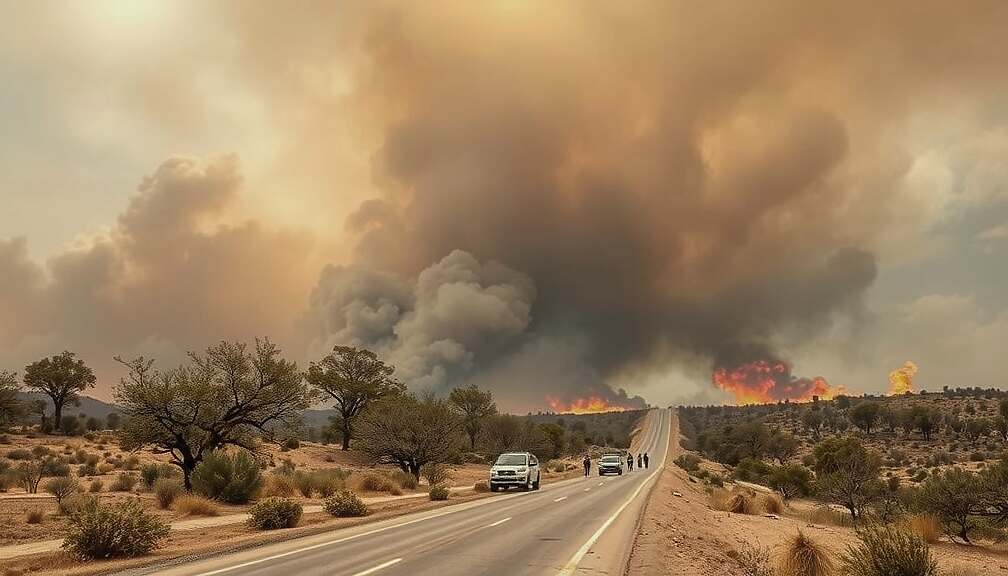 Europe Grapples with Massive Wildfires, Evacuating Hundreds of Thousands in France and Spain