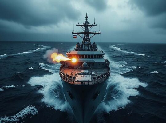 Russian Frigate Conducts Unannounced Firing Exercise Off British Coast