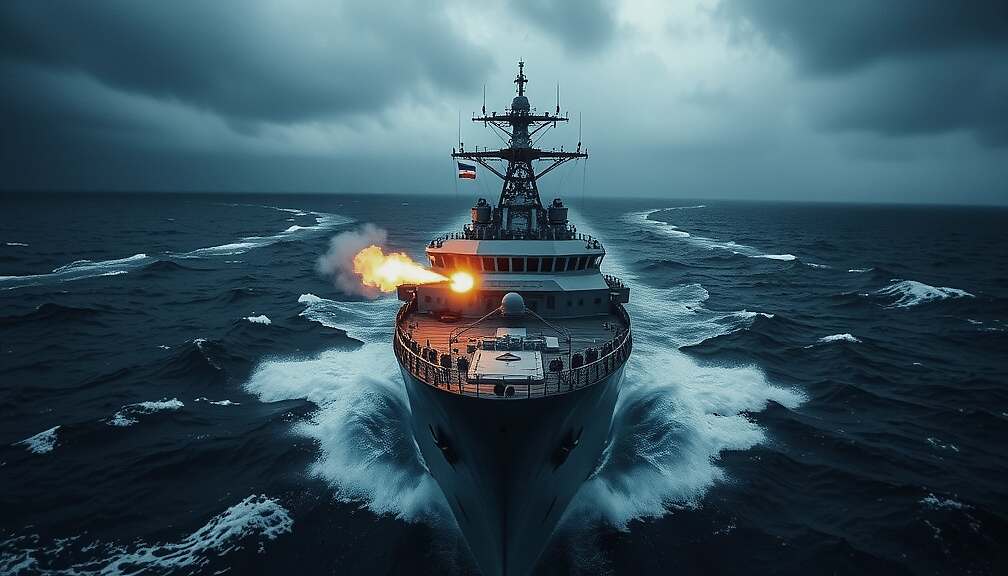 Russian Frigate Conducts Unannounced Firing Exercise Off British Coast
