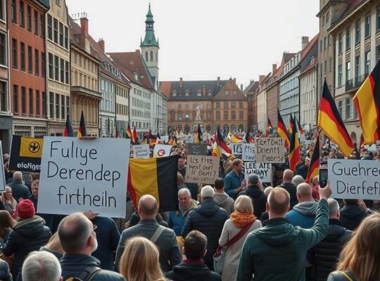 Greens Leader Urges Peaceful Protests Against AfD Party Conference, Citing Right to Blockades
