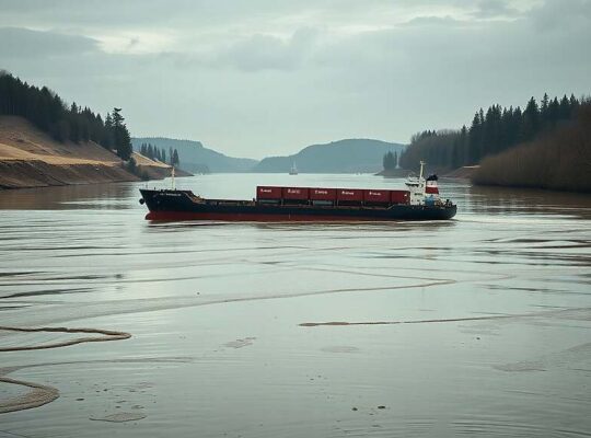 Low Rhine Water Levels Threaten German Supply Chains and Economy