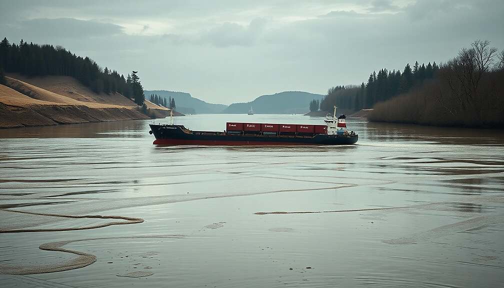 Low Rhine Water Levels Threaten German Supply Chains and Economy