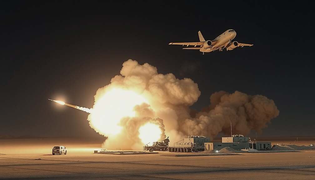 Iran-US Tensions Flare: Ballistic Launches Prompt Strikes in Iraq Amid Regional Escalation