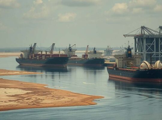 Low Water Levels Force Thyssenkrupp Steel to Halt Shipping Operations to Maintain Supply Chain