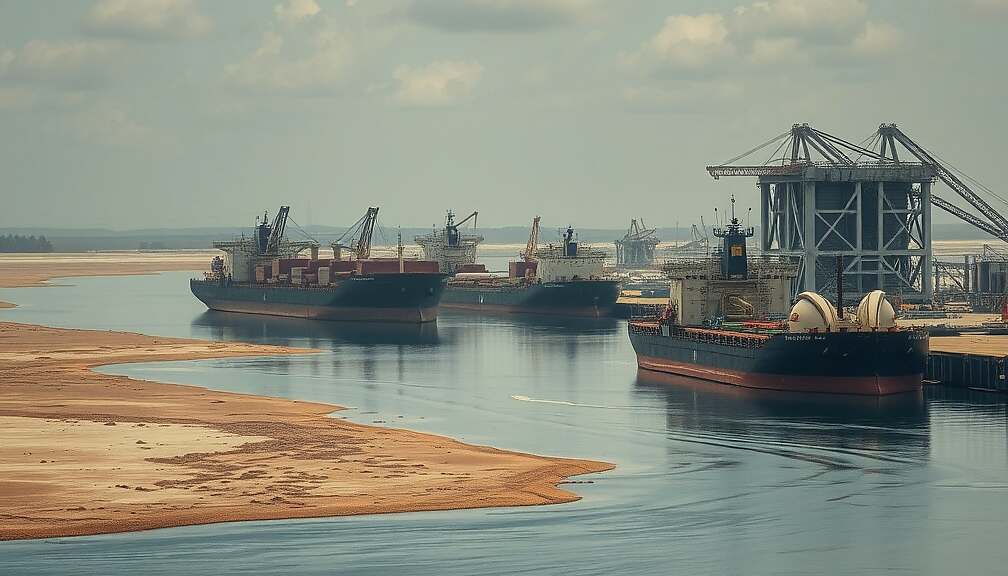 Low Water Levels Force Thyssenkrupp Steel to Halt Shipping Operations to Maintain Supply Chain