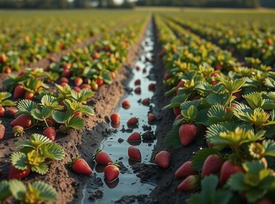 Record Low Strawberry Harvest Predicted in Germany Amid Declining Cultivation Area