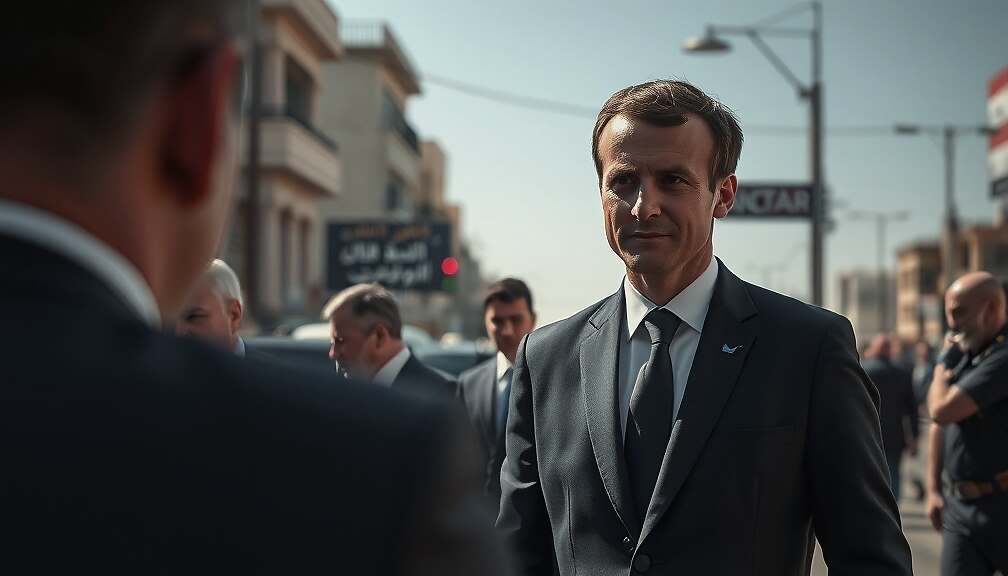 Macron Insists on Damascus Visit Amid Explosions Threatening French President