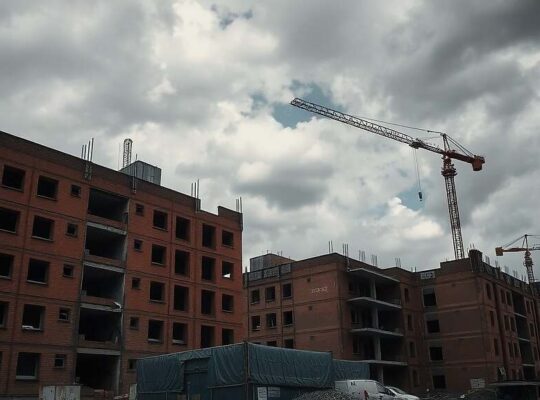 German Housing Construction Faces Headwinds: Slowdown Predicted Amid Inflation and Permit Delays