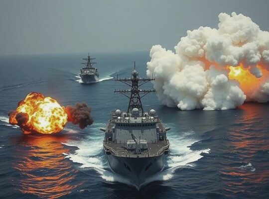 US Strikes Intensify in Iran, Targeting Maritime and Military Assets Near Strait of Hormuz Amid Escalating Tensions