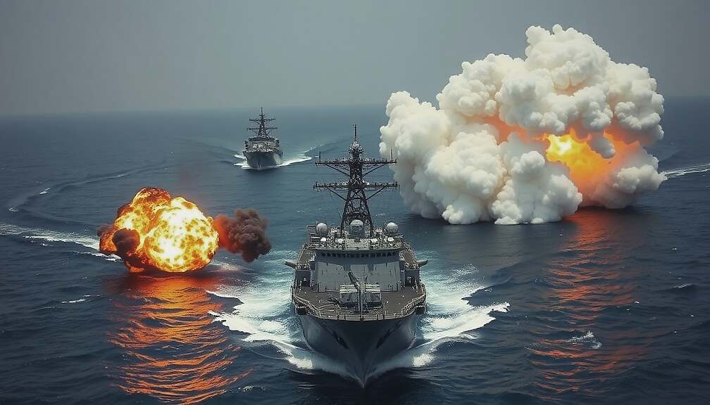 US Strikes Intensify in Iran, Targeting Maritime and Military Assets Near Strait of Hormuz Amid Escalating Tensions