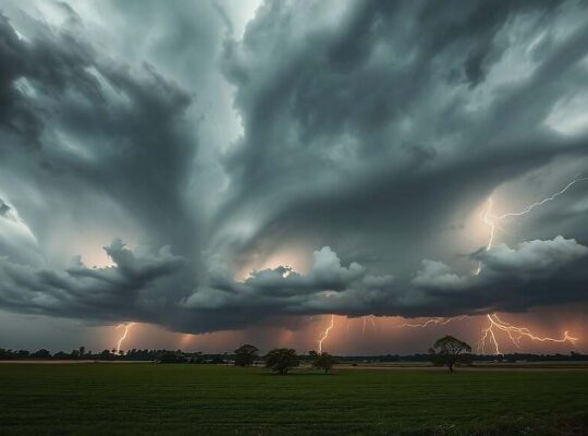 Severe Thunderstorm Warning Expanded: DWD Alerts Southern Germany and Hamburg Region to Flood Risk and High Winds