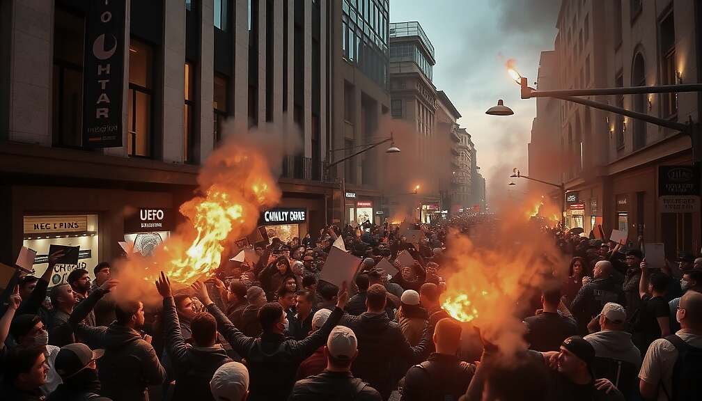 Clashes Erupt During Anti-AfD Protests Against Party Congress in Erfurt