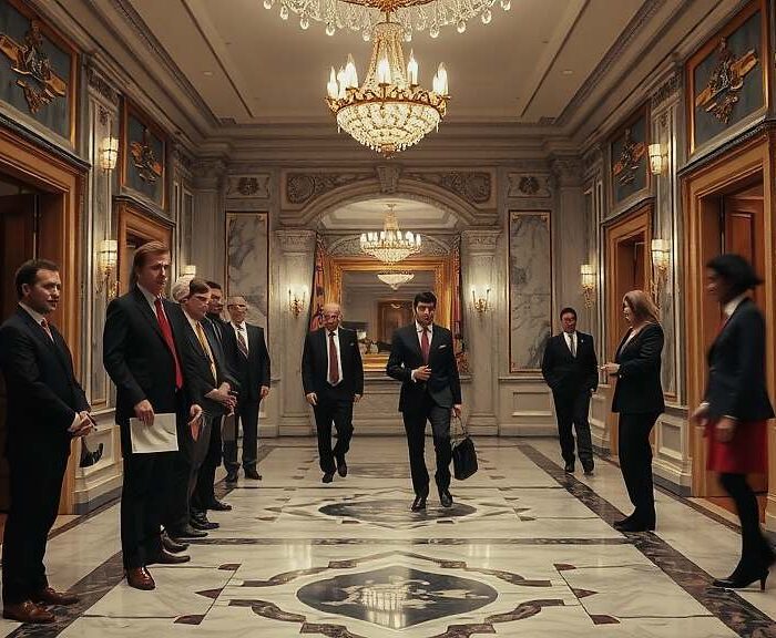 Disguised Guards and Security Tensions Define Azerbaijani President's Visit to Federal Chancellery