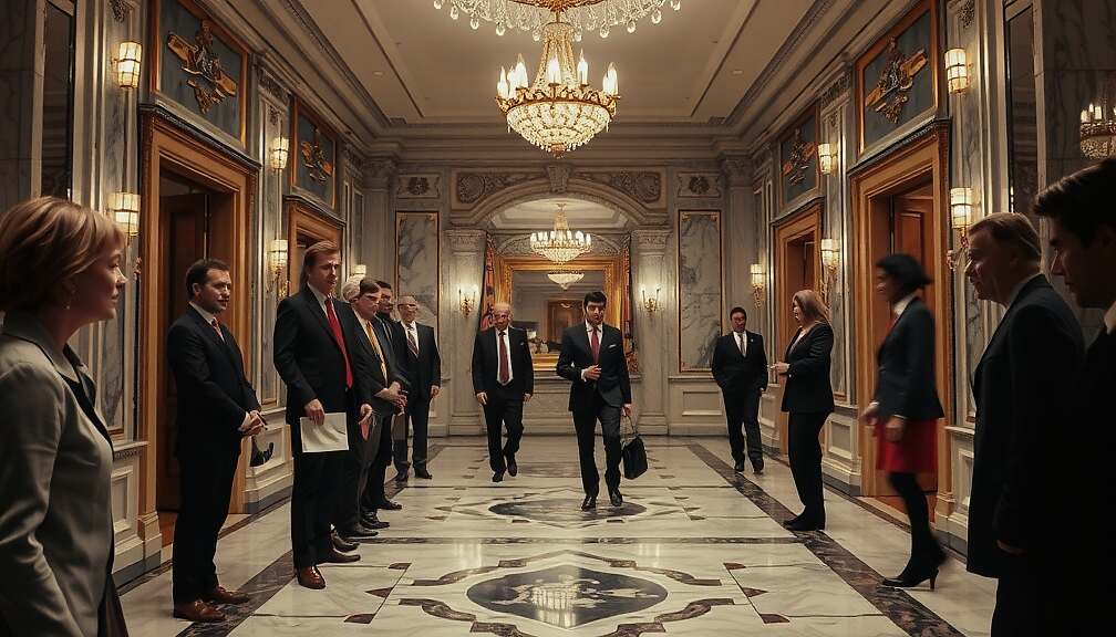 Disguised Guards and Security Tensions Define Azerbaijani President's Visit to Federal Chancellery