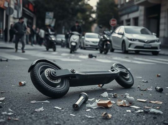 E-Scooter Accidents Surge in Germany, Leading to Sharp Rise in Injuries and Fatalities