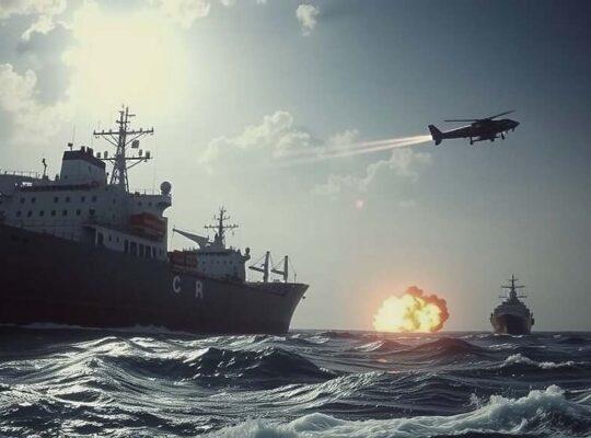 Red Sea Freight Attack: UK Military Confirms Ship Hit by Unknown Armed Raiders Off Yemen Coast