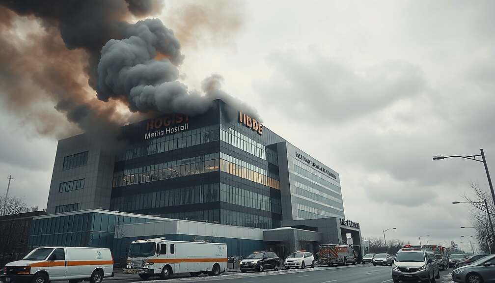 Tragedy in Ludwigslust: Hospital Fire Kills Two, Injures Dozens
