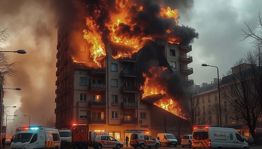 Fatal Fire Sweeps Through Antwerp High-Rise, Claiming Lives and Injuring Many