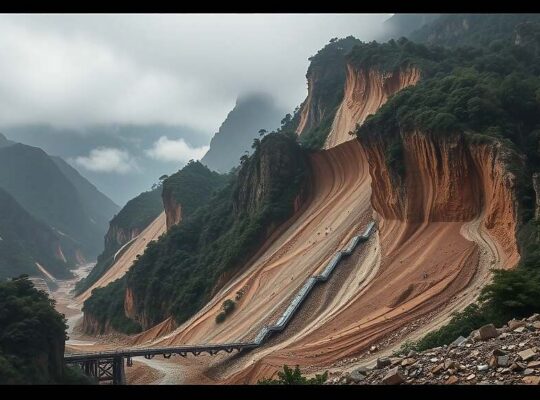 Western China Landslide Claims Eight Lives As Massive Rescue Operation Underway