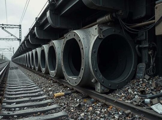 Extremist Sabotage Rocks Railway Near Leverkusen, Disrupting Travel Between Düsseldorf and Cologne