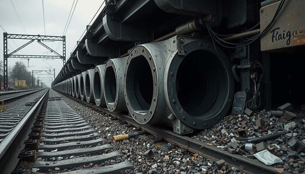 Extremist Sabotage Rocks Railway Near Leverkusen, Disrupting Travel Between Düsseldorf and Cologne