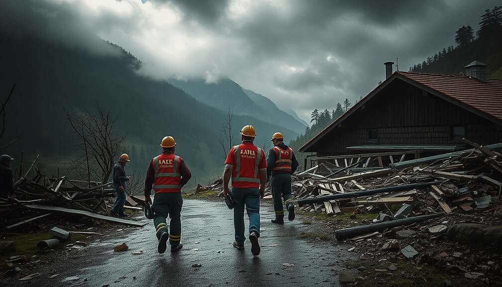 Kretschmer Promises Aid After Severe Storm Claims Life and Damages Saxon Switzerland