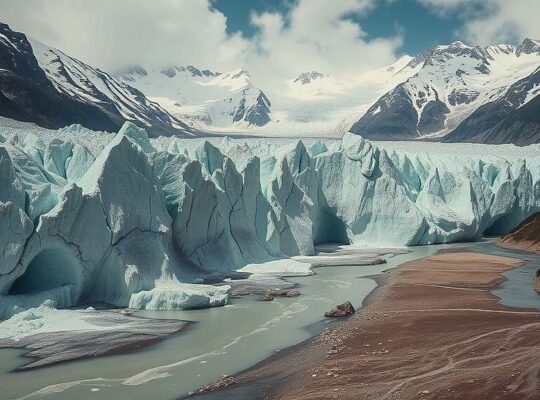 Alarming Glacier Melt: Alpine Icing Buffer Dries Up, Threatening River Flow and Water Security
