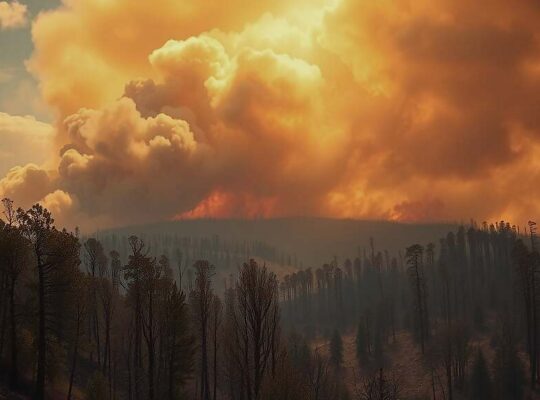 Extreme Heat and Drought Drive Soaring Forest Fire Danger Across Europe