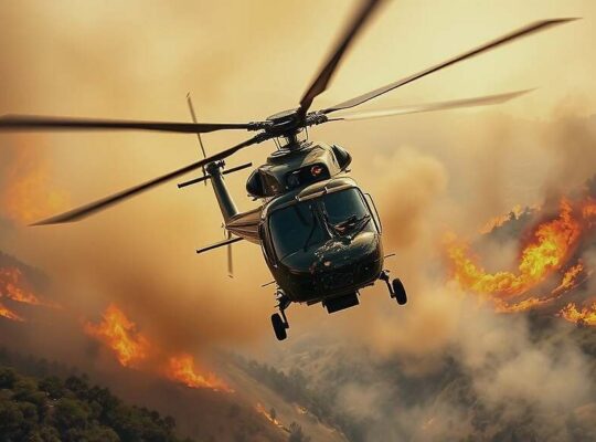Two Aircraft Crash During Massive Greek Wildfire Suppression Mission