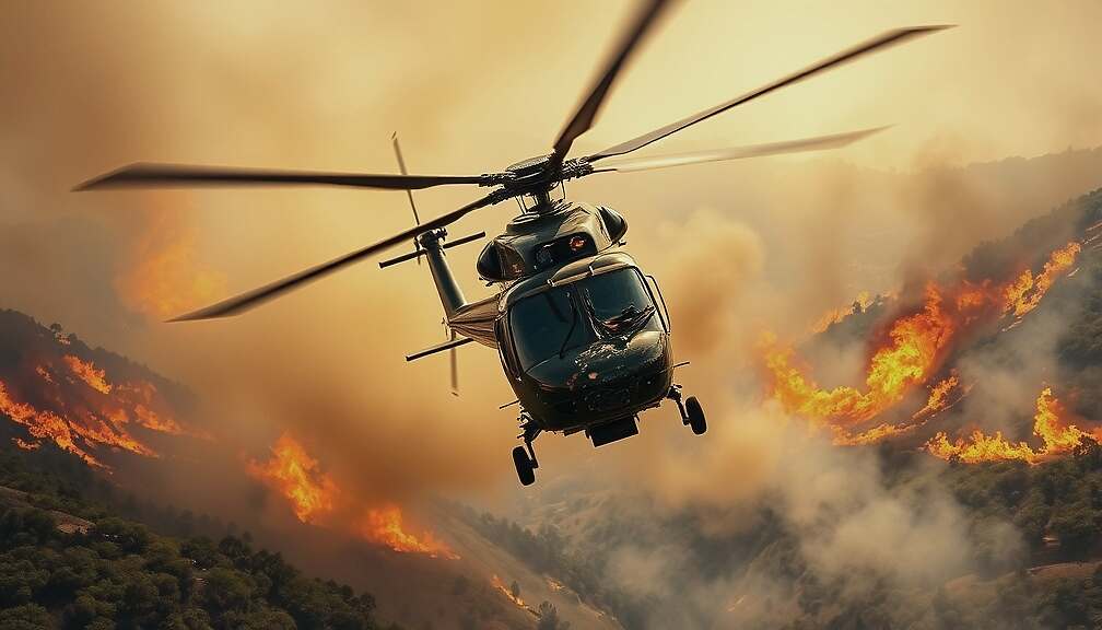 Two Aircraft Crash During Massive Greek Wildfire Suppression Mission