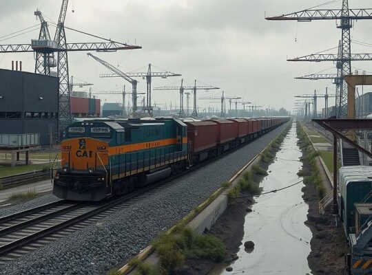 EVG Warns Against Further Cuts at DB Cargo Amid Low Water Crisis and Climate Reality