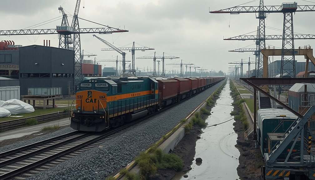 EVG Warns Against Further Cuts at DB Cargo Amid Low Water Crisis and Climate Reality