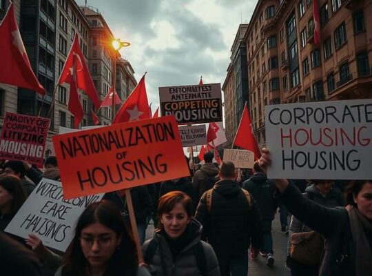 Linke Demands Expropriation of Housing Giants to Solve Berlin's Rental Crisis