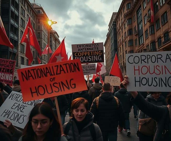 Linke Demands Expropriation of Housing Giants to Solve Berlin's Rental Crisis