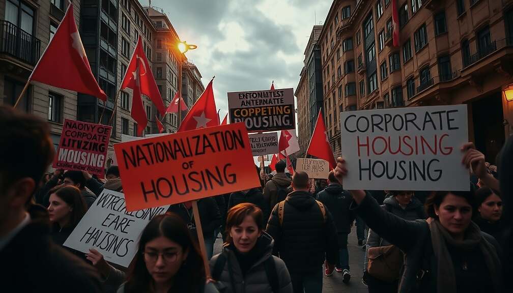 Linke Demands Expropriation of Housing Giants to Solve Berlin's Rental Crisis