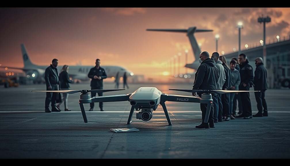 Federal Prosecutors Take Over Drone Incident Investigation Following Suspicion of Explosive Terror Attack at Leipzig Airport