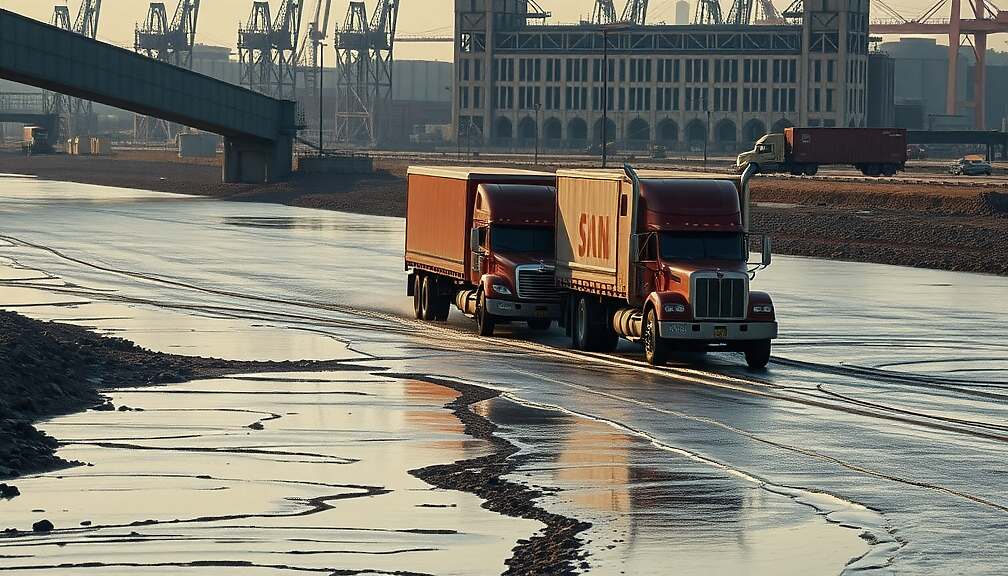 Truck Ban Easing Won't Fix Rhine Shipping Crisis, Economists Say